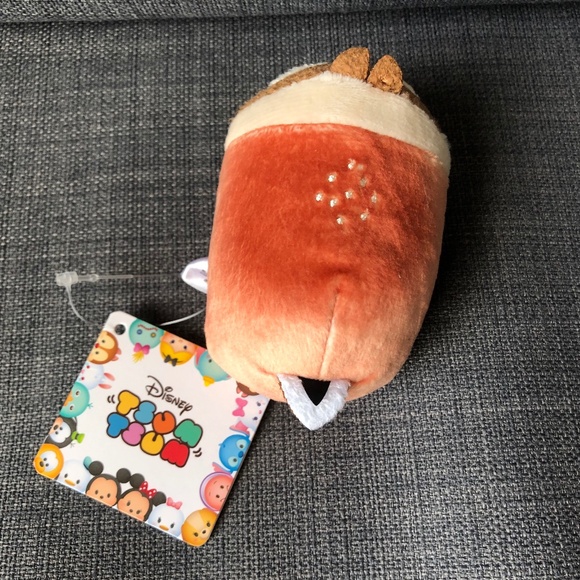 Disney Store Japan Plush Mini TSUM TSUM MICKEY'S BAKERY Bread CHIP - NEW RARE - Picture 1 of 8